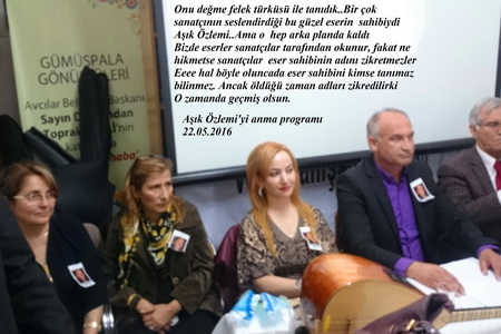 Halk Ozanı Aşık Özlemi